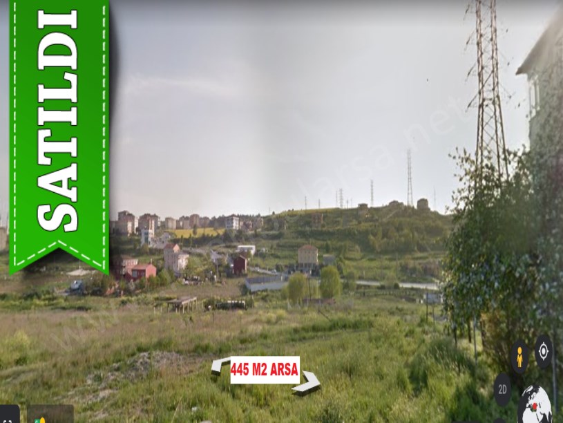Arnavutköy Hadımköyde Satılık Arsa , 445 M2 Caddeye Yakın Müstakil