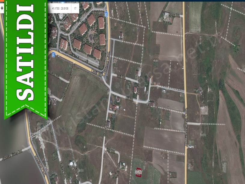 Arnavutköy Hadımköyde Satılık Arsa , 420 M2 Müstakil Caddeye Yakın