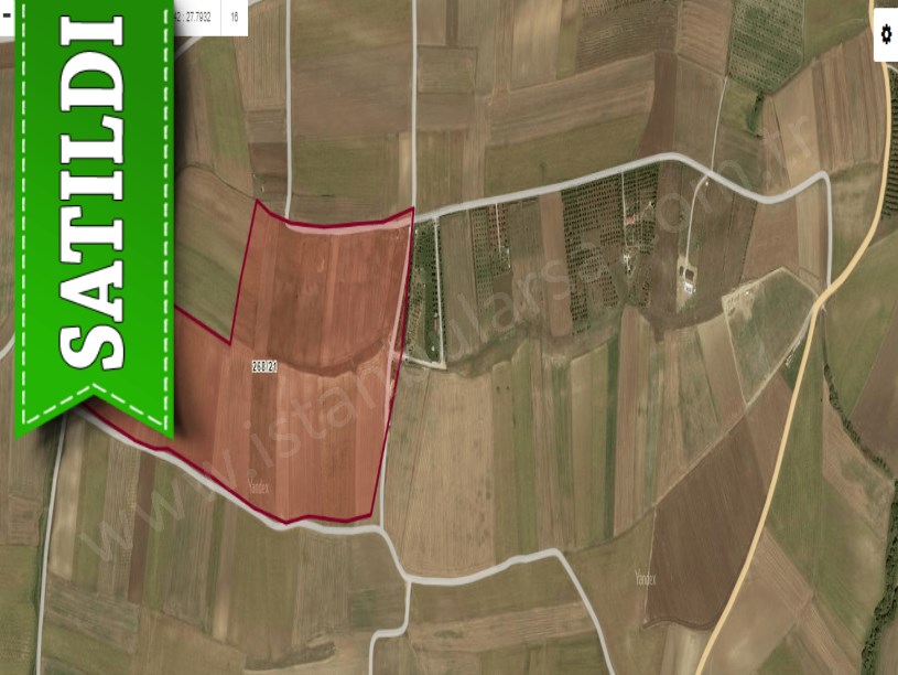 Tekirdağ Marmaraereğli Çeşmeli Mah Satılık Arsa , 203 m2 Hisseli Yolu Var