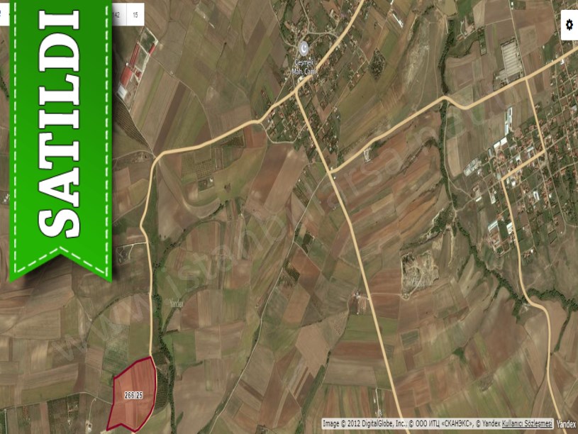 Tekirdağ Marmaraereğli Çeşmeli Mah Satılık Arsa , 222 M2 Yolu Mevcut 