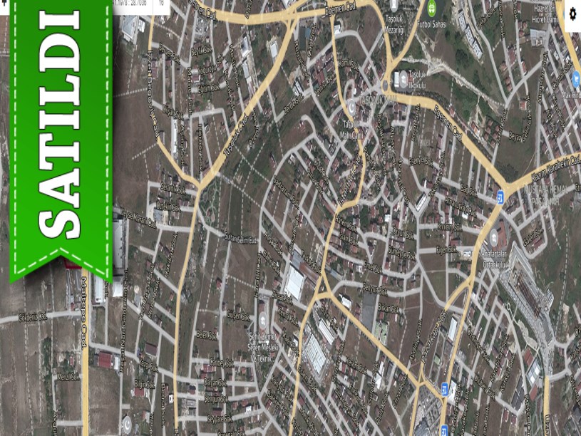 Arnavutköy Haraççı,da Satılık Arsa , 163 m2 Maltepe Caddesine Cephe 
