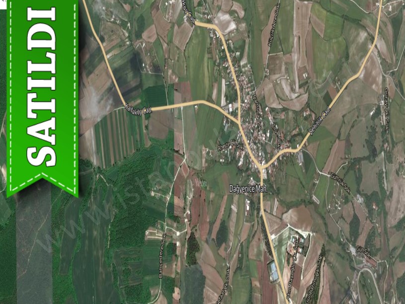 Çatalca Dağyenicede Satılık  Arsa , 8,300 M2 Çevrili Yerleşim İçinde 