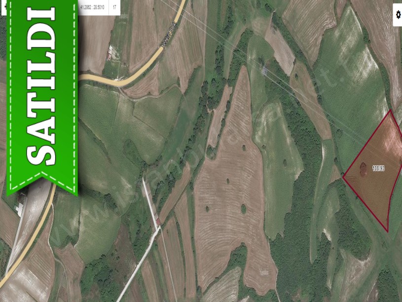 Çatalca Yazlıkköyde Satılık Arsa , 1,740 m2 Yolu Var Hisseli