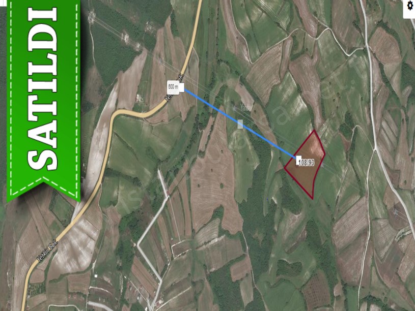 Çatalca Yazlıkköyde Satılık Arsa , 1,740 m2 Yolu Var Hisseli