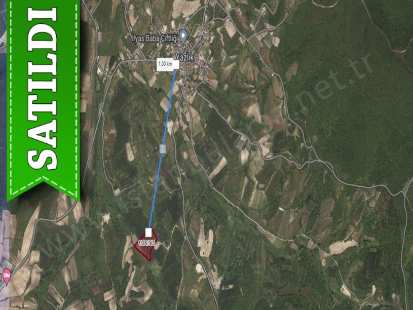 Çatalca Yazlıkköyde Satılık Arsa , 1,740 m2 Yolu Var Hisseli