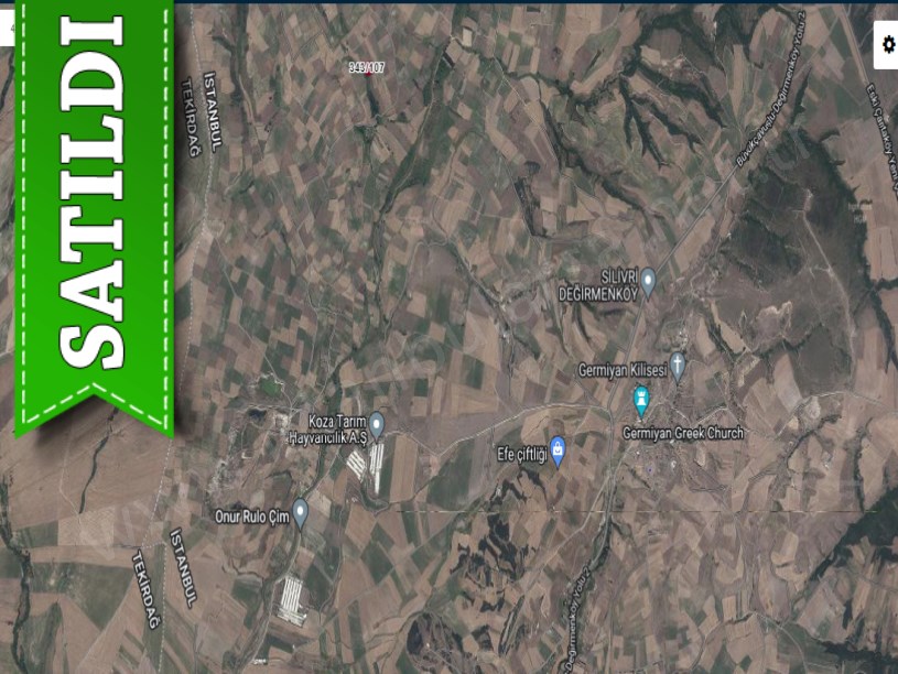 Silivri Değirmenköyde Satılık Arsa , 593 m2 Hisseli 