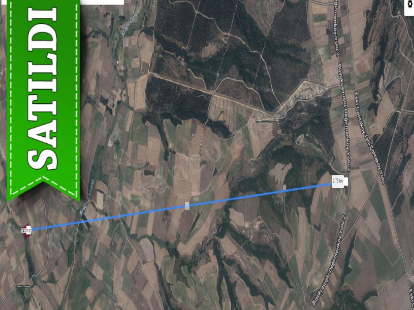 Silivri Değirmenköyde Satılık Arsa , 593 m2 Hisseli 