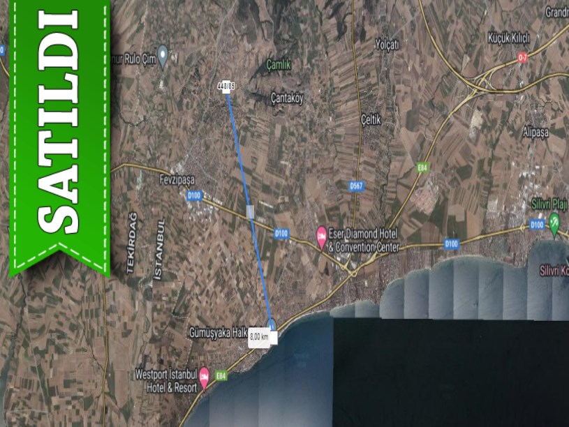 Silivri Değirmenköyde Satılık Arsa , 266 m2 Yerleşime Yakın 