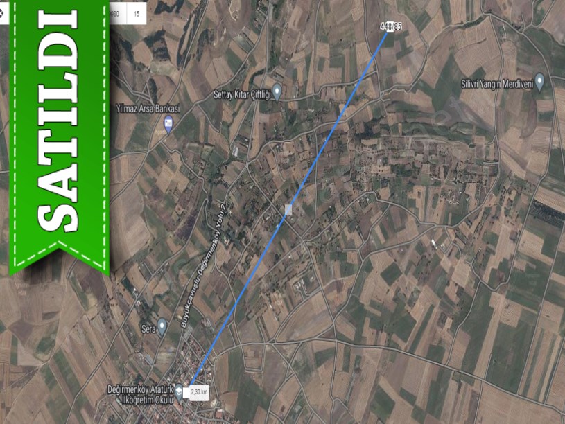 Silivri Değirmenköyde Satılık Arsa , 266 m2 Yerleşime Yakın 