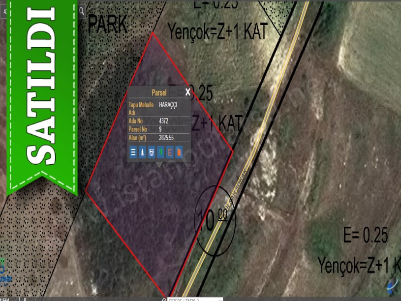 Arnavutköy Haraççı,da Satılık Arsa , 241 m2 Yolu Var İmarlı