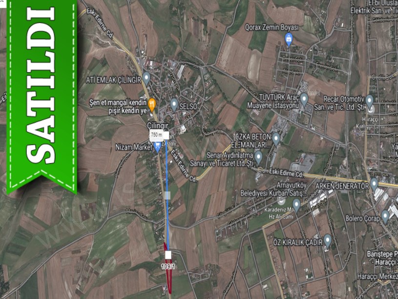 Arnavutköy Çilingirde Satılık Arsa , 245 M2 Cadde Cephe İmarlı