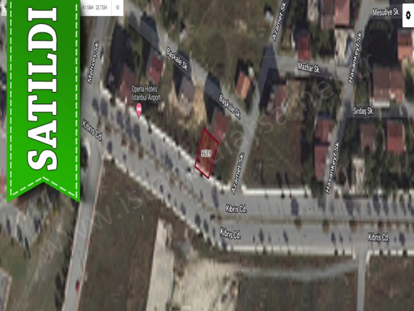 Arnavutköy Çardaktepede Satılık Arsa , 181 M2 Kıbrıs Caddesine Cephe 