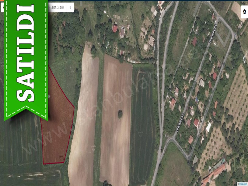 Arnavutköy Balabanda Satılık Arsa , 1 Dönüm Evlerin Yakını 