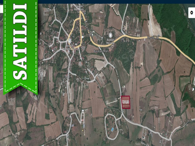 Arnavutköy Balabanda Satılık Arsa , 557 M2 Yola Cephe 