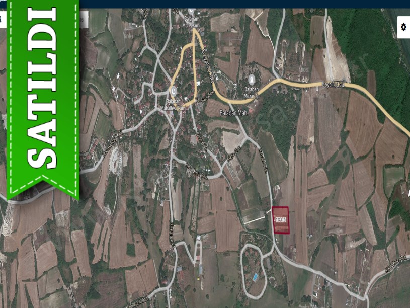 Arnavutköy Balabanda Satılık Arsa , 557 M2 Yola Cephe 