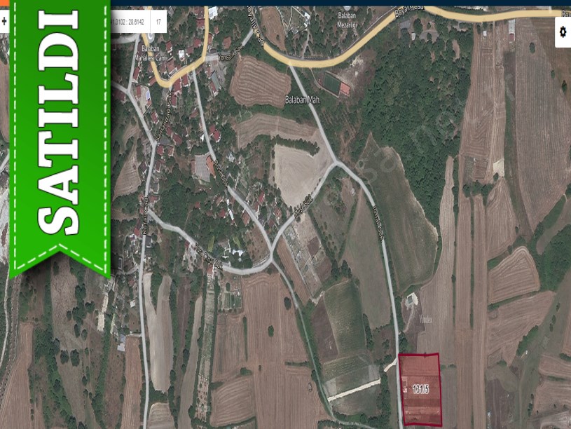 Arnavutköy Balabanda Satılık Arsa , 557 M2 Yola Cephe 