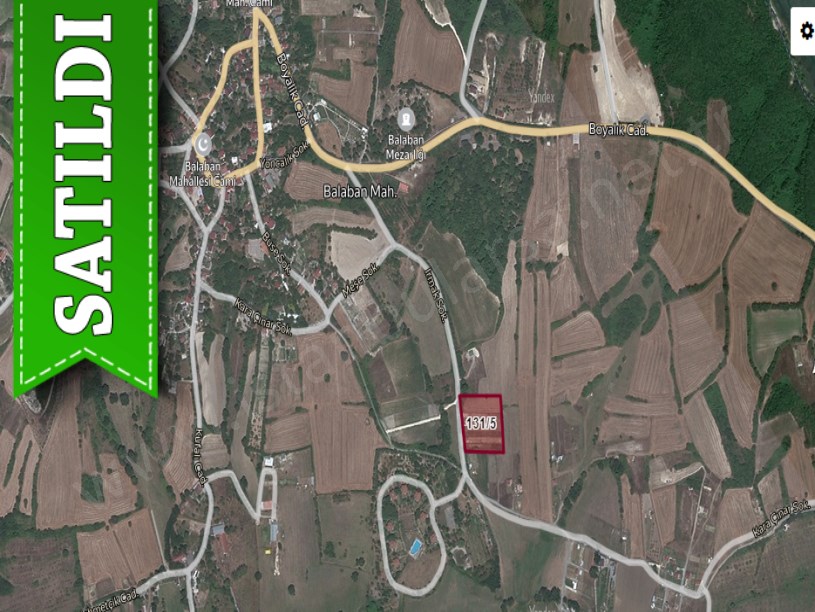 Arnavutköy Balabanda Satılık Arsa , 557 M2 Yola Cephe 