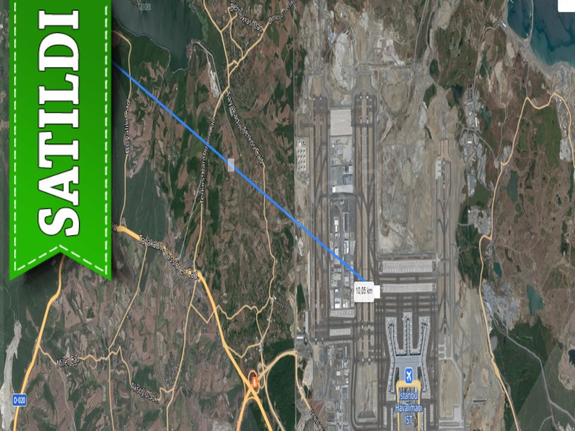 Arnavutköy Balabanda Satılık Arsa , 557 M2 Yola Cephe 