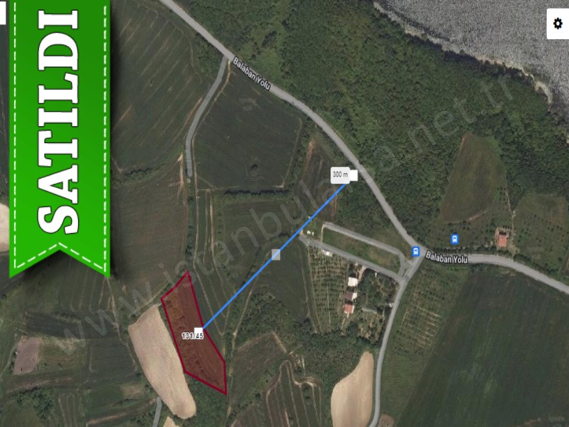 Arnavutköy Balabanda Satılık Arsa , 627 M2 Hisseli 