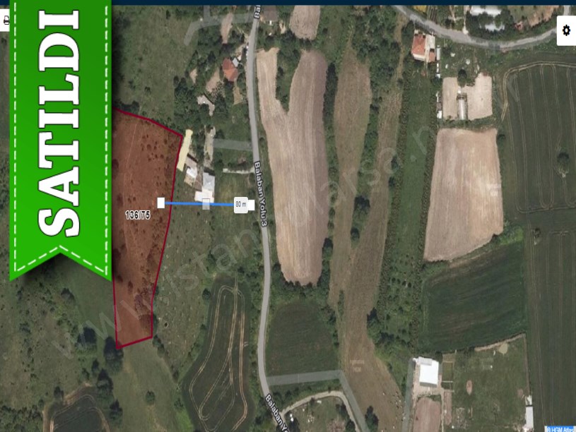 Arnavutköy Balabanda Satılık Arsa , 536 m2 Merkezde Evlerin Yakını
