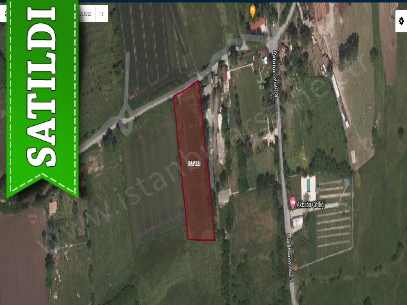 Arnavutköy Balabanda Satılık Arsa , 236 M2 Yola Cephe Evlerin Yakını