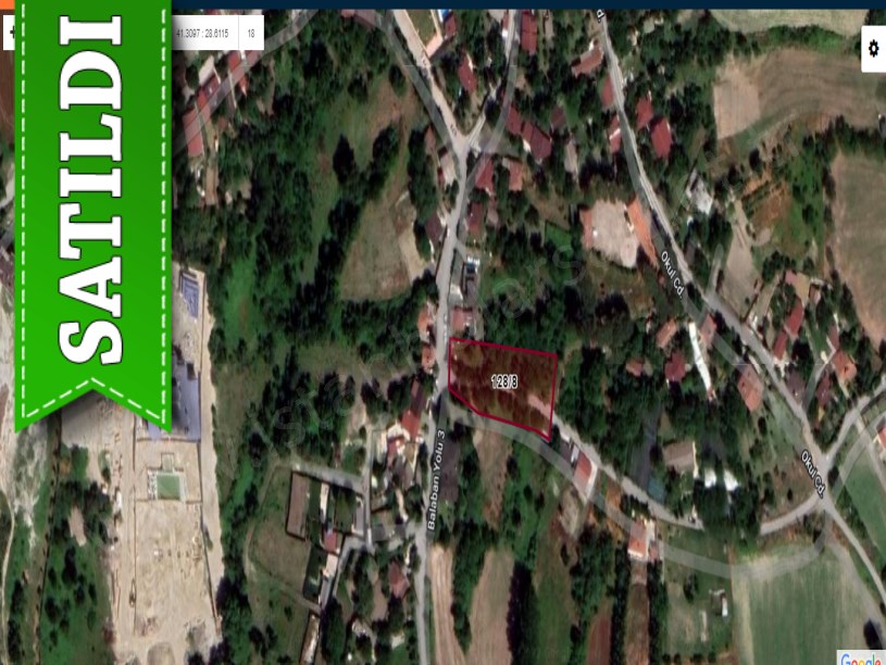 Arnavutköy Balabanda Satılık Arsa , 293 M2 Köy İçi Asfalt Cephe 