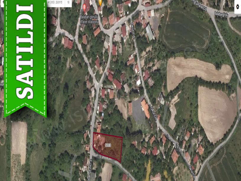 Arnavutköy Balabanda Satılık Arsa , 293 M2 Köy İçi Asfalt Cephe 