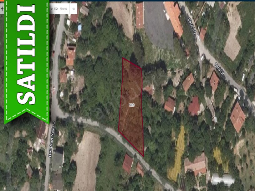 Arnavutköy Balabanda Satılık Arsa , 410 M2 Merkezde Asfalt Cephe