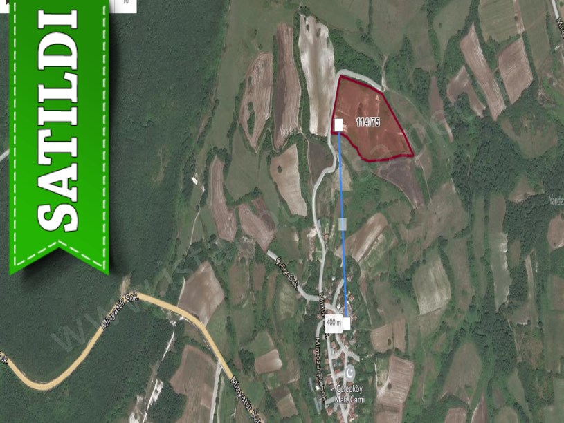Çatalca Celepköyde Satılık Arsa , 2,650 m2 Çevrili Yolu Var 