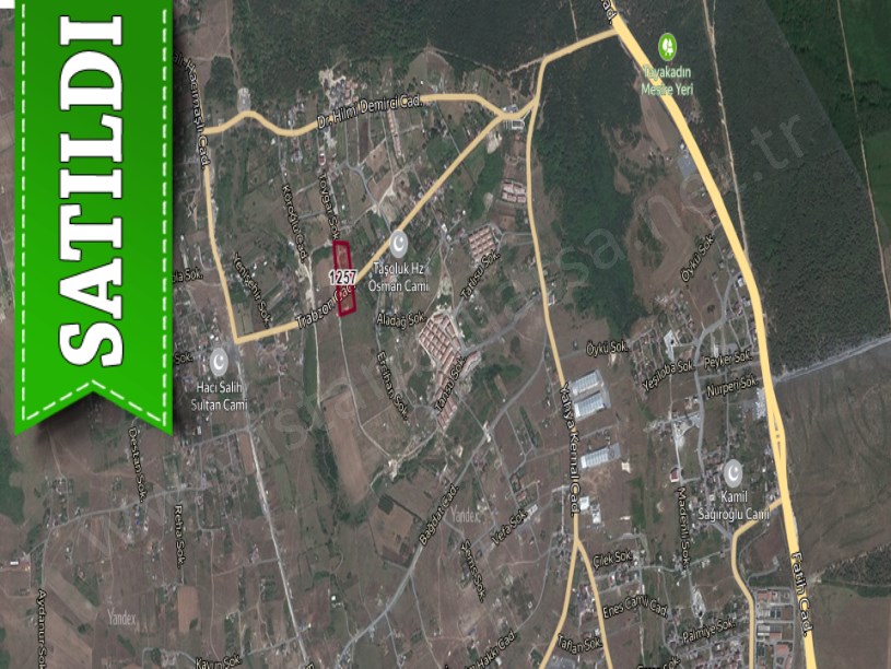 Arnavutköy Taşolukta Satılık Arsa , 213 M2 Cadde Cephe 