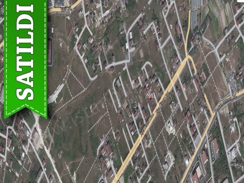 Arnavutköy Çardaktepe,de Satılık Arsa , 136 m2 Cadde Yakını 3 Kat Konut İmarlı