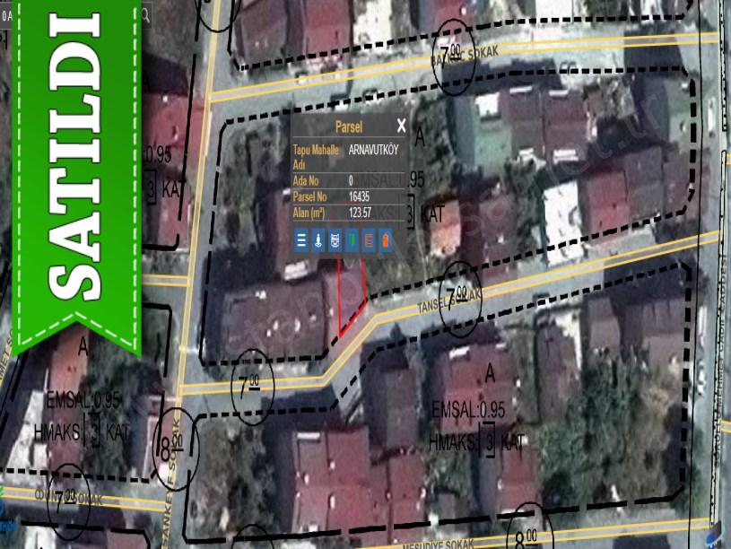 Arnavutköy Çardaktepede Satılık Arsa , 123 m2 3 Kat Konut İmarlı