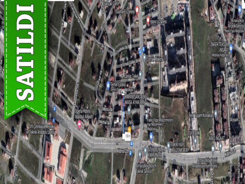 Arnavutköy Çardaktepede Satılık Arsa , 123 m2 3 Kat Konut İmarlı