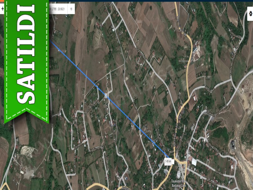 Arnavutköy Tayakadında Satılık Arsa , 966 m2 Evlerin Yakını Yolu Var