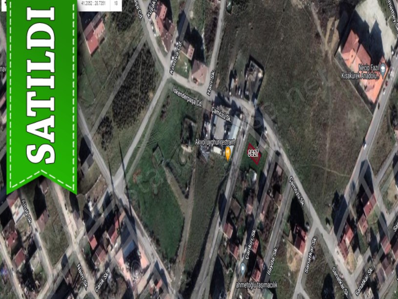 Arnavutköy Yavuzselim Mah Satılık Arsa , 135 m2 Cadde Cephe İmarlı Müstakil