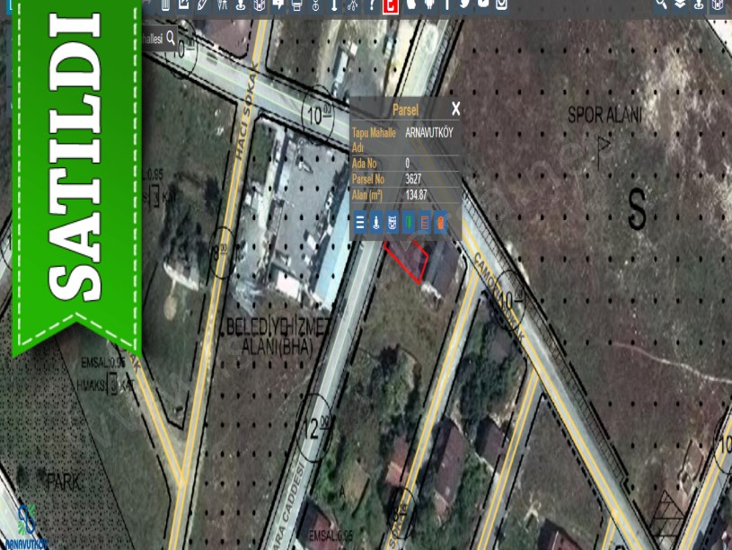 Arnavutköy Yavuzselim Mah Satılık Arsa , 135 m2 Cadde Cephe İmarlı Müstakil