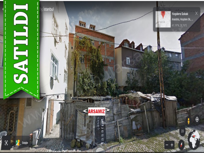 Arnavutköy Anadolu Mah, Satılık Arsa , 124 m2 4 Kat İmarlı Müstakil 