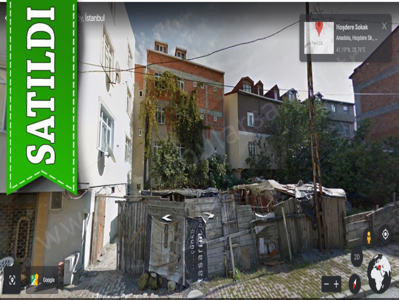 Arnavutköy Anadolu Mah, Satılık Arsa , 124 m2 4 Kat İmarlı Müstakil 