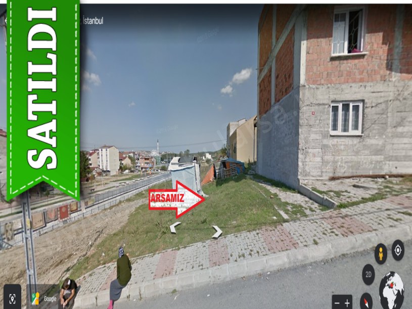 Arnavutköy Boğazköyde Satılık Arsa ,117 M2 Merkezde 4 kat İmarlı