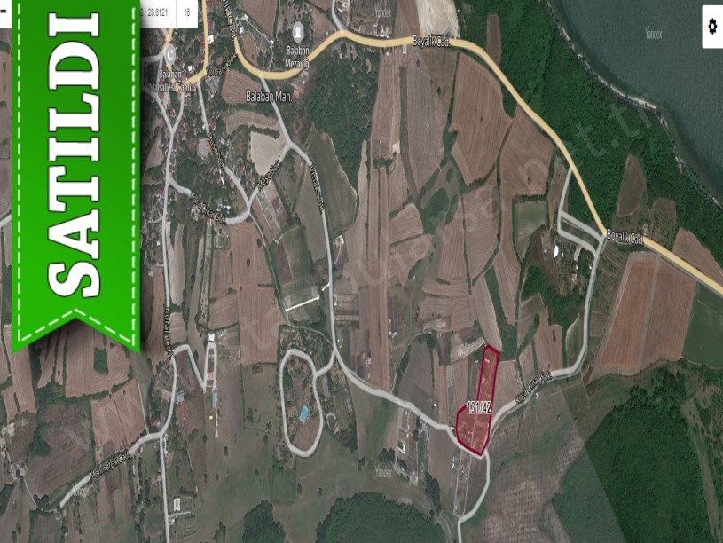 Arnavutköy Balabanda Satılık Arsa , 594 M2 Çevrili Yolu Var