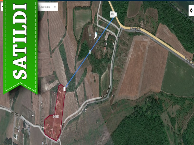 Arnavutköy Balabanda Satılık Arsa , 594 M2 Çevrili Yolu Var