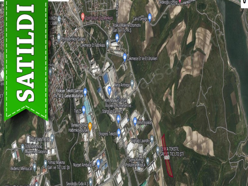 Arnavutköy Sazlıbosnada Satılık Arsa , 218 m2 Çaplı Çevrili Caddeye Yakın