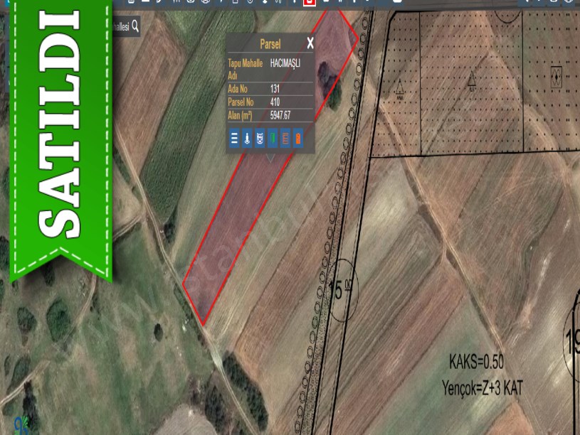 Arnavutköy Hacımaşlıda Satılık Arsa , 1,982 M2 Yolu Var  