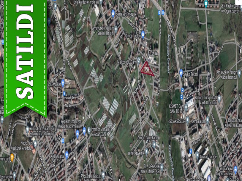 Arnavutköy İmrahorda Satılık Arsa , 182 M2 Hisseli imarlı 