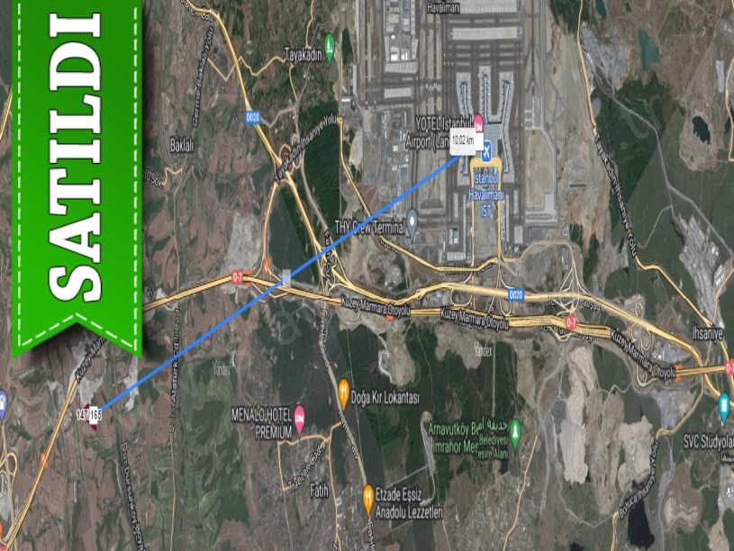 Arnavutköy Boyalıkta Satılık Arsa , 234 M2 Caddeye Yakın  İmarlı