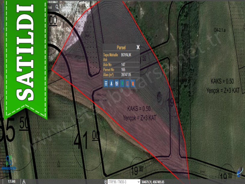 Arnavutköy Boyalıkta Satılık Arsa , 234 M2 Caddeye Yakın  İmarlı