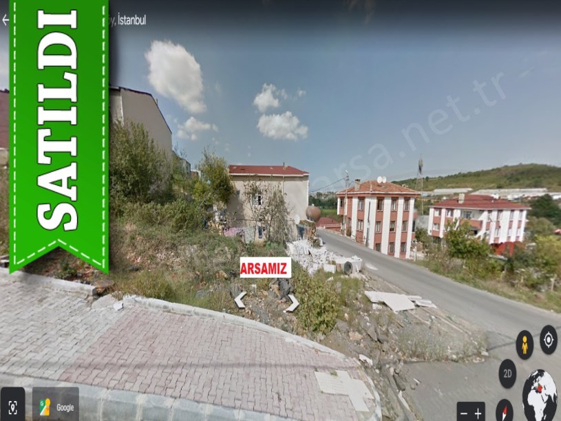 Arnavutköy Boğazköyde Satılık Arsa , 252 M2 Cadde Cephe KöşeBaşı İmarlı