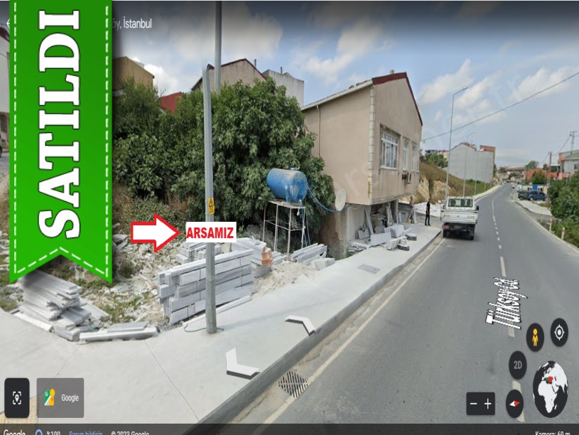 Arnavutköy Boğazköyde Satılık Arsa , 252 M2 Cadde Cephe KöşeBaşı İmarlı