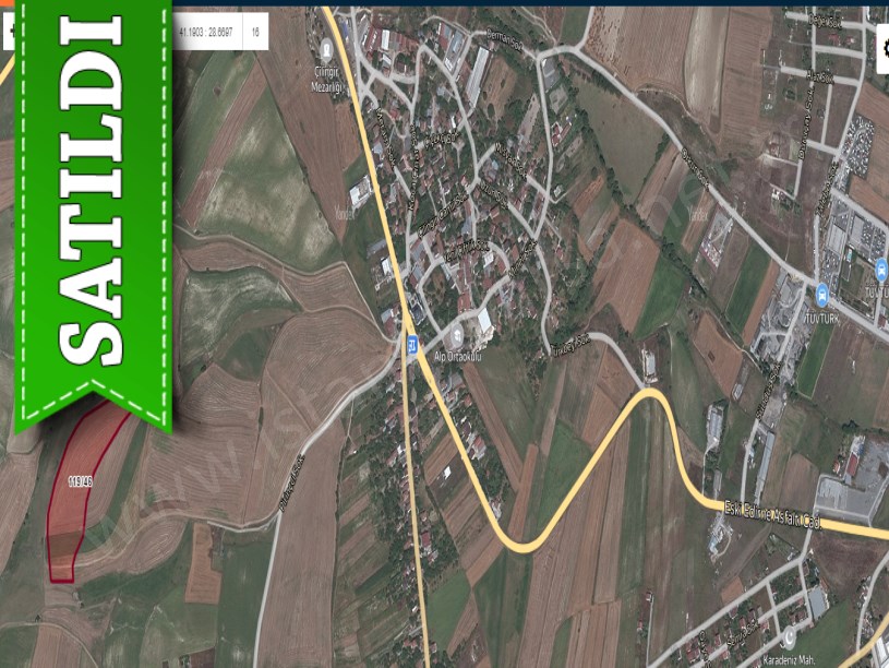 Arnavutköy Çilingirde Satılık Arsa , 197 M2 Hisseli Yolu Var Merkeze Yakın