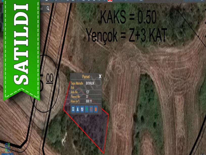Arnavutköy Boyalıkta Satılık Arsa , 800 m2 Müstakil Caddeye Yakın